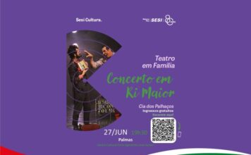 Palmas recebe espetáculo gratuito “Teatro Concerto em Ri Maior” no Centro Cultural