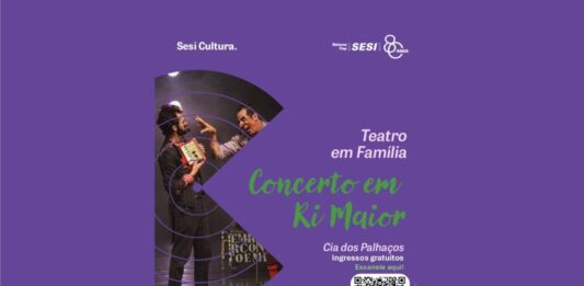 Palmas recebe espetáculo gratuito “Teatro Concerto em Ri Maior” no Centro Cultural
