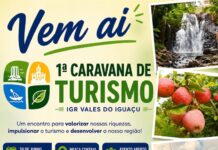 Palmas sediará a 1ª Caravana de Turismo em parceria com a IGR Vales do Iguaçu