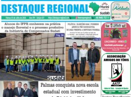 CAPA JORNAL DESTAQUE REGIONAL 03/07