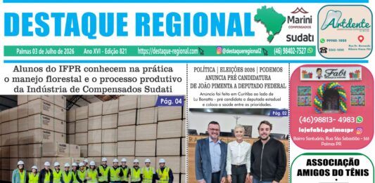 CAPA JORNAL DESTAQUE REGIONAL 03/07