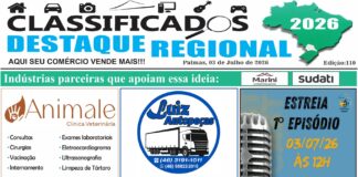 CLASSIFICADOS DESTAQUE REGIONAL 03/07