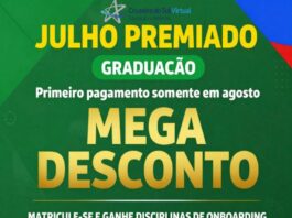 JULHO PREMIADO