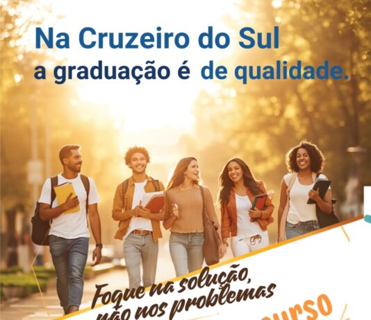VENHA INICIAR O CURSO NA CRUZEIRO DO SUL