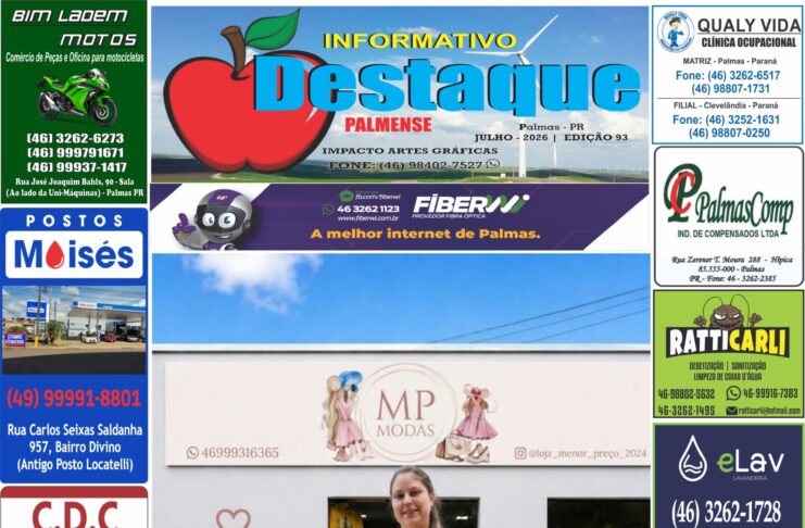 INFORMATIVO DESTAQUE PALMENSE