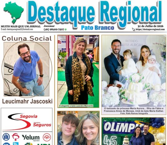 JORNAL DESTAQUE REGIONAL PATO BRANCO