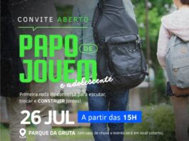 CONVITE ESPECIAL À JUVENTUDE DE PALMAS E REGIÃO!