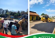Lagoão recebe operação tapa-buracos; Prefeitura inicia recuperação da malha asfáltica após período de chuvas intensas