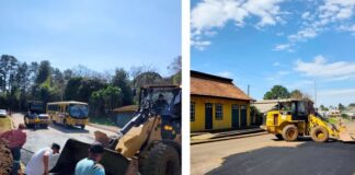 Lagoão recebe operação tapa-buracos; Prefeitura inicia recuperação da malha asfáltica após período de chuvas intensas