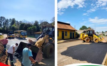 Lagoão recebe operação tapa-buracos; Prefeitura inicia recuperação da malha asfáltica após período de chuvas intensas