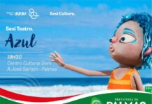 SESI Teatro apresenta o emocionante espetáculo “Azul” neste domingo (5) em Palmas
