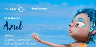 SESI Teatro apresenta o emocionante espetáculo “Azul” neste domingo (5) em Palmas
