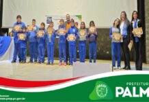 Escola Municipal Professora Terezinha Marins Pettres realiza noite de homenagens e celebra desempenho de estudantes