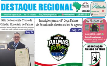 CAPA JORNAL DESTAQUE REGIONAL 14/08