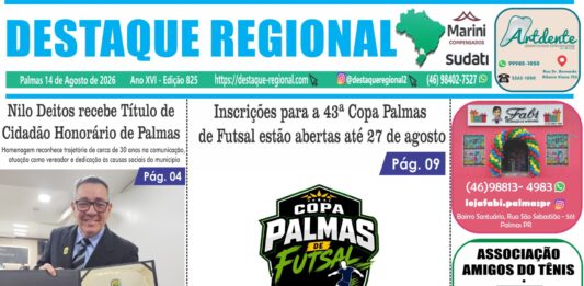 CAPA JORNAL DESTAQUE REGIONAL 14/08