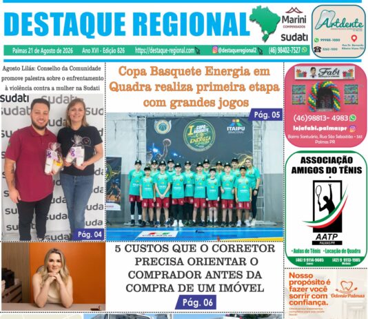 CAPA JORNAL DESTAQUE REGIONAL 21/08