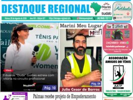 CAPA JORNAL DESTAQUE REGIONAL 28/08