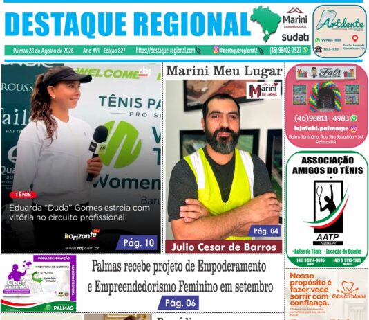 CAPA JORNAL DESTAQUE REGIONAL 28/08