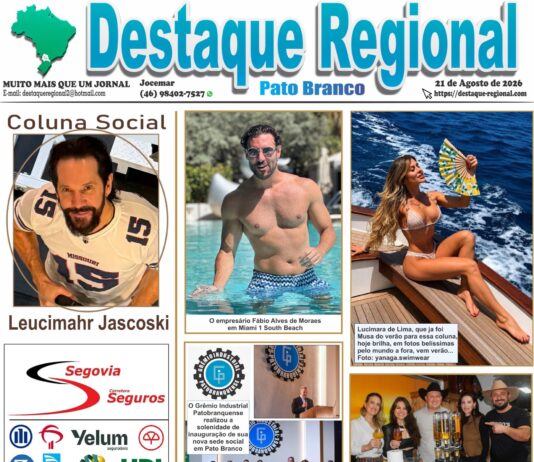 JORNAL DESTAQUE REGIONAL PATO BRANCO