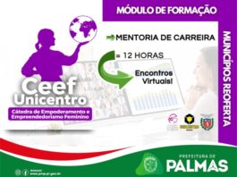 Palmas recebe projeto de Empoderamento e Empreendedorismo Feminino em setembro