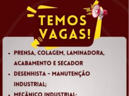 VAGAS DE TRABALHO