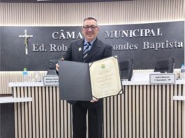 Nilo Deitos recebe Título de Cidadão Honorário de Palmas