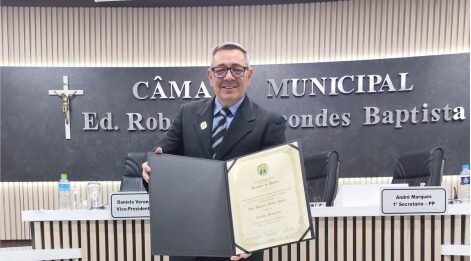 Nilo Deitos recebe Título de Cidadão Honorário de Palmas