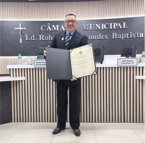 Nilo Deitos recebe Título de Cidadão Honorário de Palmas