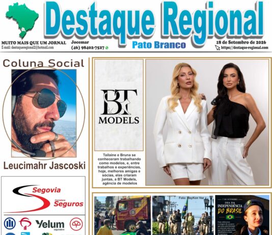 JORNAL DESTAQUE REGIONAL PATO BRANCO