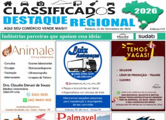 CLASSIFICADOS DESTAQUE REGIONAL 25/09