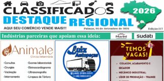 CLASSIFICADOS DESTAQUE REGIONAL 04/09