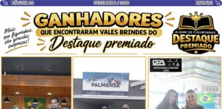 GANHADORES DO ÁLBUM DE FIGURINHAS DESTAQUE PREMIADO
