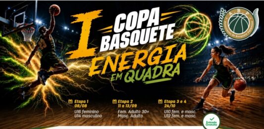 Copa Basquete Energia em Quadra realiza segunda etapa em setembro