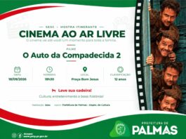 Cinema na Praça exibe “O Auto da Compadecida 2” nesta sexta-feira em Palmas