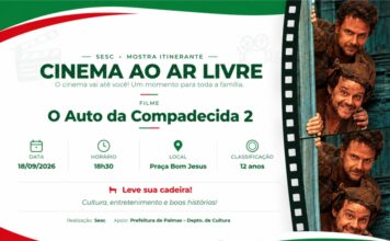 Cinema na Praça exibe “O Auto da Compadecida 2” nesta sexta-feira em Palmas
