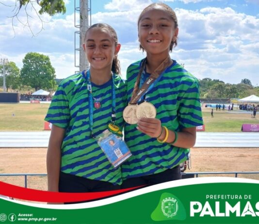 Atletas de Palmas conquistam destaque nos Jogos Escolares Brasileiros; Brenda vai representar o Brasil no Equador