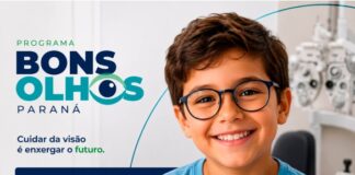 Programa Bons Olhos Paraná começa em Palmas e vai atender estudantes de 6 a 17 anos