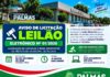 Prefeitura de Palmas realizará leilão eletrônico de veículos, máquinas e bens inservíveis