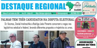 CAPA JORNAL DESTAQUE REGIONAL 01/10
