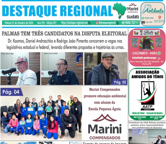 CAPA JORNAL DESTAQUE REGIONAL 01/10