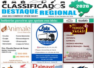 CLASSIFICADOS DESTAQUE REGIONAL 23/10