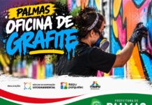 Palmas recebe Oficina Gratuita de Grafite na próxima segunda-feira (26)
