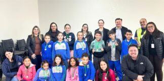 Marini Compensados promove educação ambiental com alunos da Escola Pequena Águia